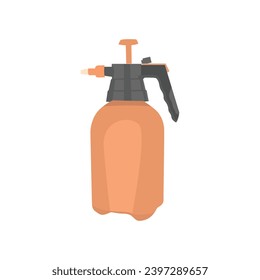 Vector pest sprinkler flat illustration