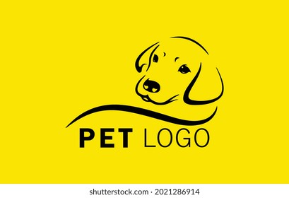 Vector Pet Care logo design template.