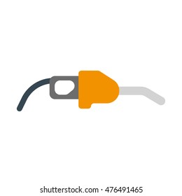 Vector petrol gun flat icon