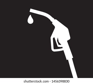 Vector petrol pump design and logo.