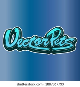 VECTOR PETS Graffiti art design