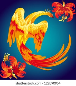 vector Phoenix bird