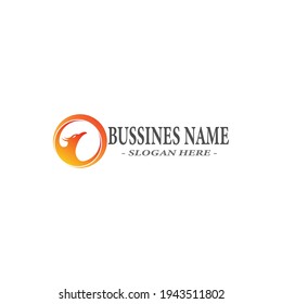 vector of phoenix the circle logo illustration