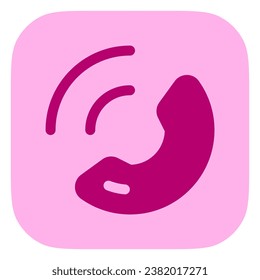Vector phone call, call center icon. Perfect for app and web interfaces, infographics, presentations, marketing, etc.