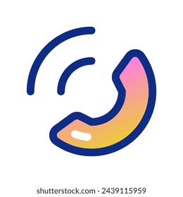 Vector phone call, call center icon. Perfect for app and web interfaces, infographics, presentations, marketing, etc.