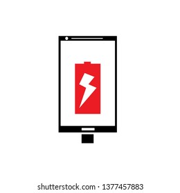 Vector Phone Charging Icon