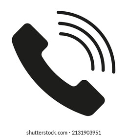 Vector phone icon. Call icon. isolated on white background. Vector illustration