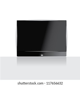 vector phone icon. vector pc tablet icon. Smart Phone With Blank Screen Isolated