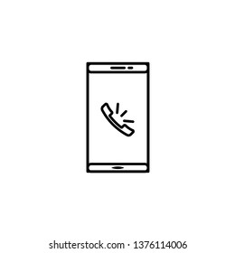 Vector Phone incoming call Icon