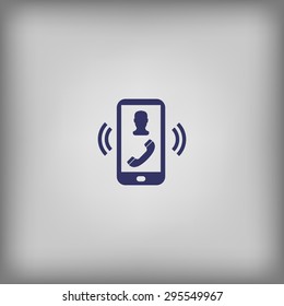 Vector Phone incoming call icon