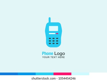 vector phone logo