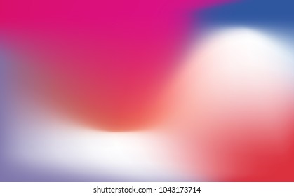 Vector phone wallpaper collection. Editable gradient mesh masked into phone shape. Screen phone. Abstract vector background.