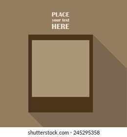 Vector photo blank