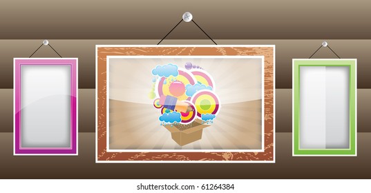 Vector photo frame