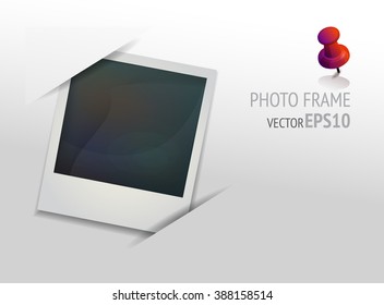 vector photo frame illustration