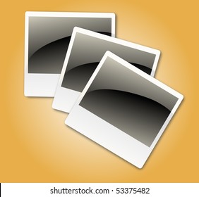 Vector photo frames