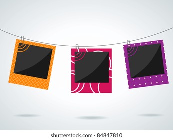 Vector photo frames