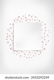 Vector photo Frames: Realistic Photo Templates with Shadows. Vintage Card Set for Stock Use. Vector Illustratios on transparent background.Png	