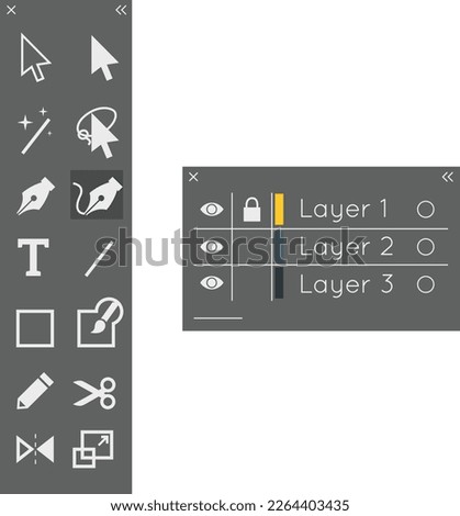 Vector Photo Manipulation Tool Icons