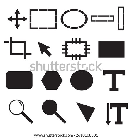 Vector Photo Manipulation Tools Icons