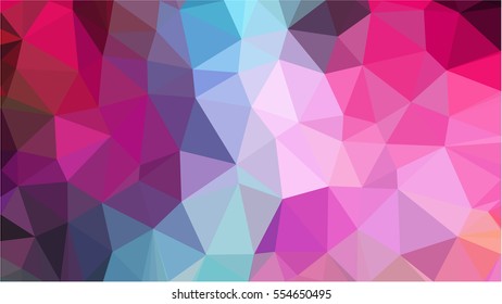 A vector photo of multi-colour in purple shade of polygonal texture.
