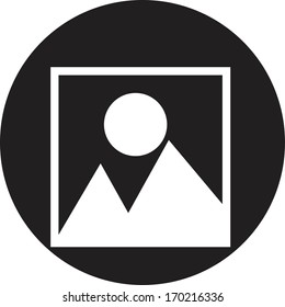 Vector photograph icon