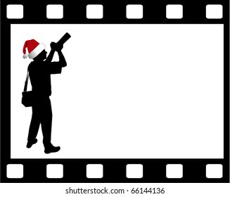 the vector Photographer's silhouette