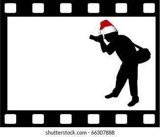 the vector Photographer's silhouette