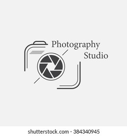 Vector of photography logo templates. Photography Logos, Badges and Labels Design Elements set. Modern icons