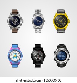Vector photo-realistic watch