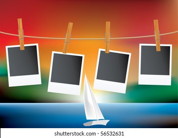 vector photos from sailing