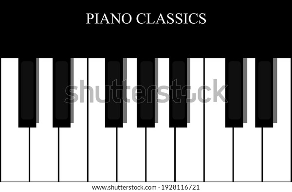 vector\
piano classical keyboard instrument\
illustration