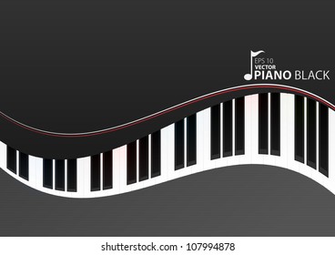 vector piano keyboard