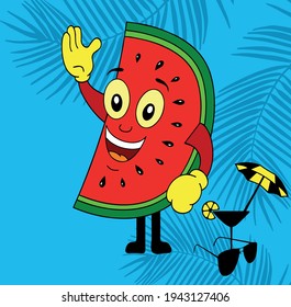 IMAGEN VÍA VÍA LUMINOSA AGUA MELON