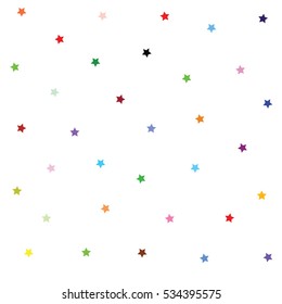 Vector Picture : Colorful stars