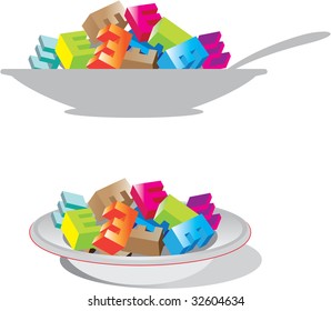 Vector picture. Illustration