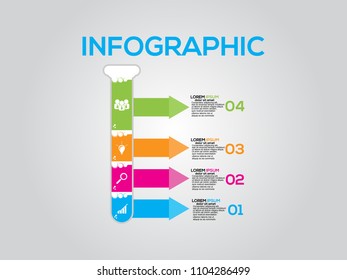 Vector pie chart template for graphs, charts, diagrams. Business circle infographic concept with 8 options, parts, steps, processes.