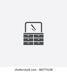Vector pier glass Icon