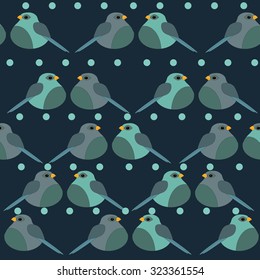 Vector of pigeon symbol or icon