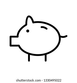  Vector Piggy Bank Icon