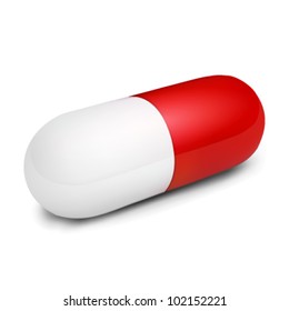 vector pill illustration