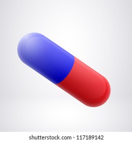 vector pill illustration