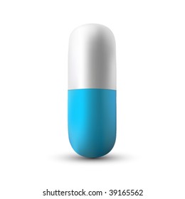 ilustración de pill vectorial