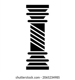 Vektorpflasterglas-Symboldesign
