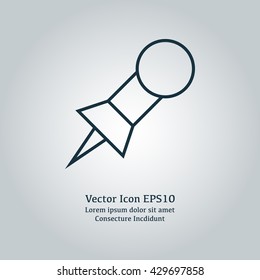 Vector Pin Icon
