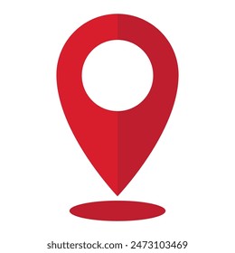 vector pin, map and location icons