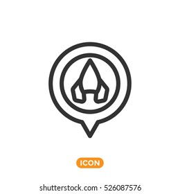 Vector Pin of Space 