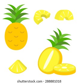 Vector Pineapple Icon