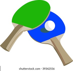 Vector Ping Pong Paddles