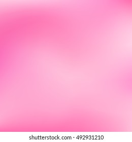 Vector pink blurred gradient style background on a Breast Cancer Awareness Month. Abstract smooth colorful illustration.